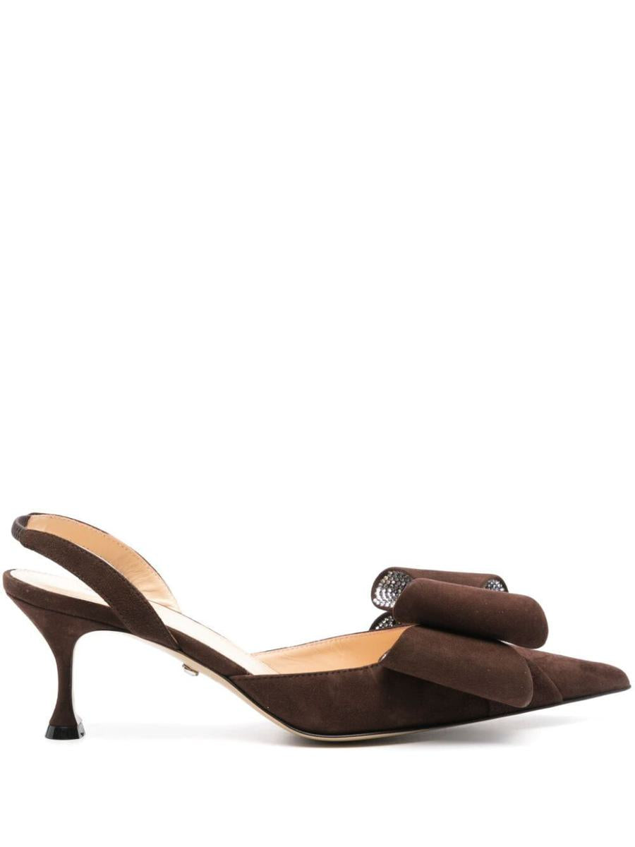 Mach & Mach Le Cadeau Kitten Heel Slingback Shoes