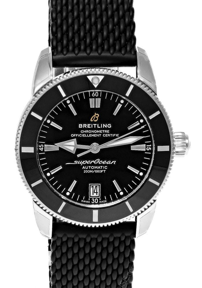 BREITLING Superocean Heritage B20 Automatic 42MM Black Rubber Men's Watch AB2010121B1S1