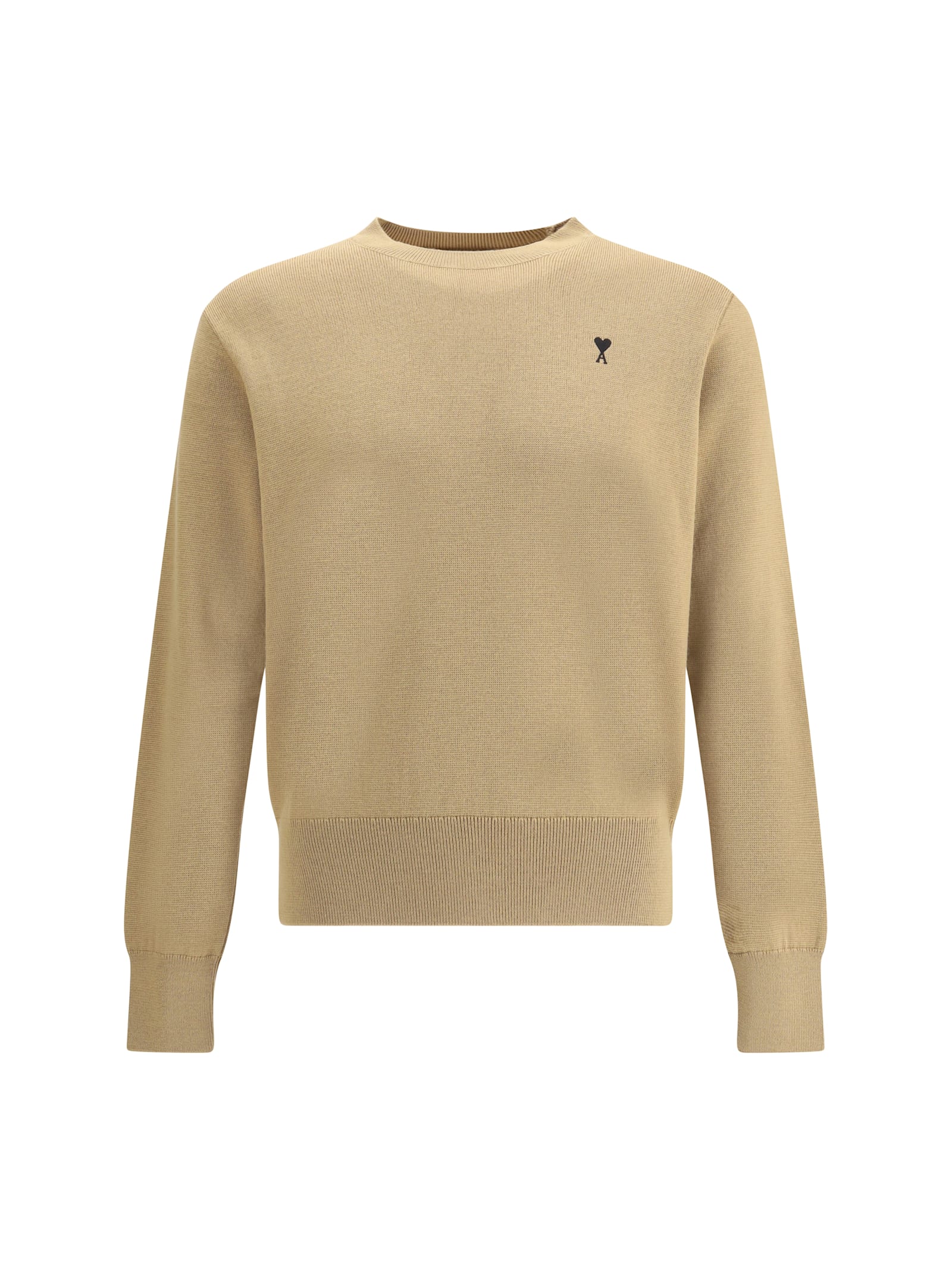 Ami Alexandre Mattiussi Pull Col Rond Ami De Coeur