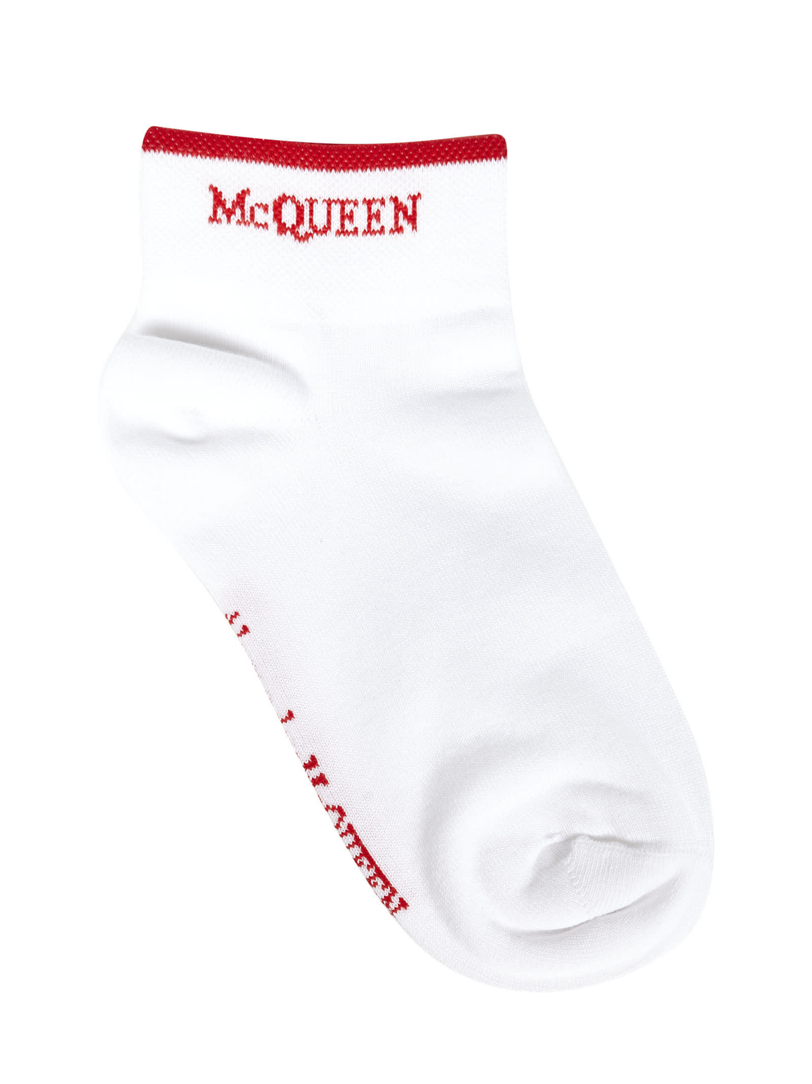 Alexander McQueen Sock With Logo