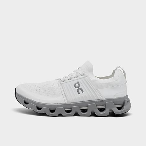 On Men's Cloudswift 4 Running Shoes in Ivory/Alloy Size: 7.5