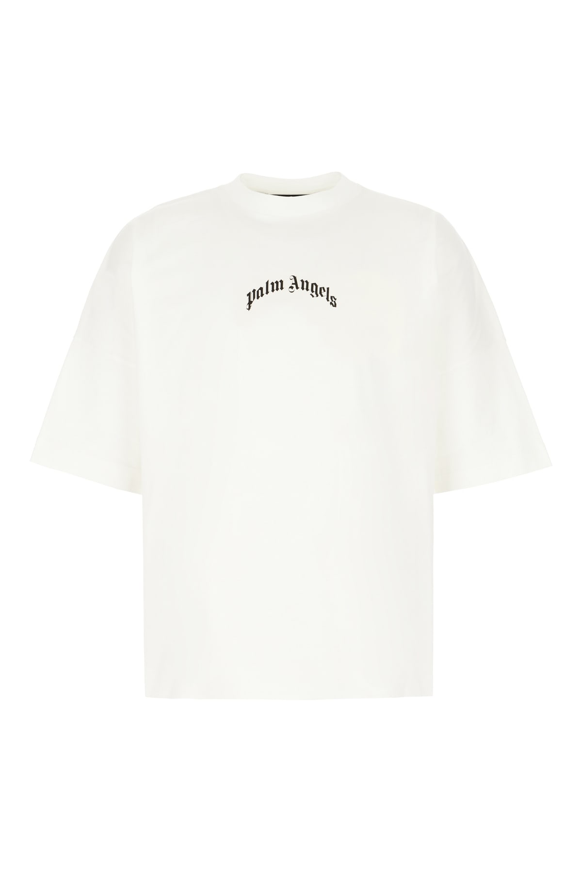 Palm Angels Ivory Cotton T-shirt