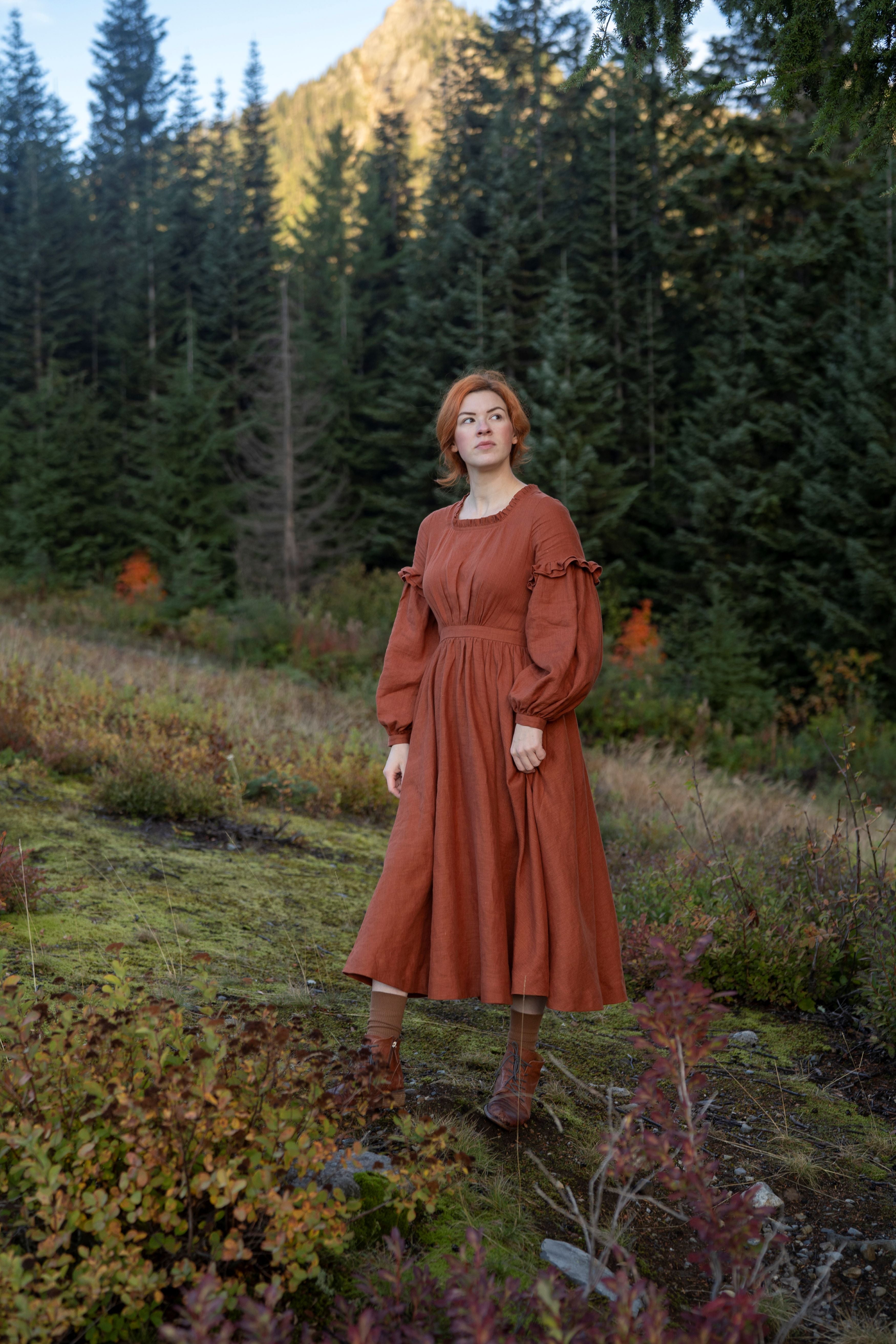 Ella Linen Dress