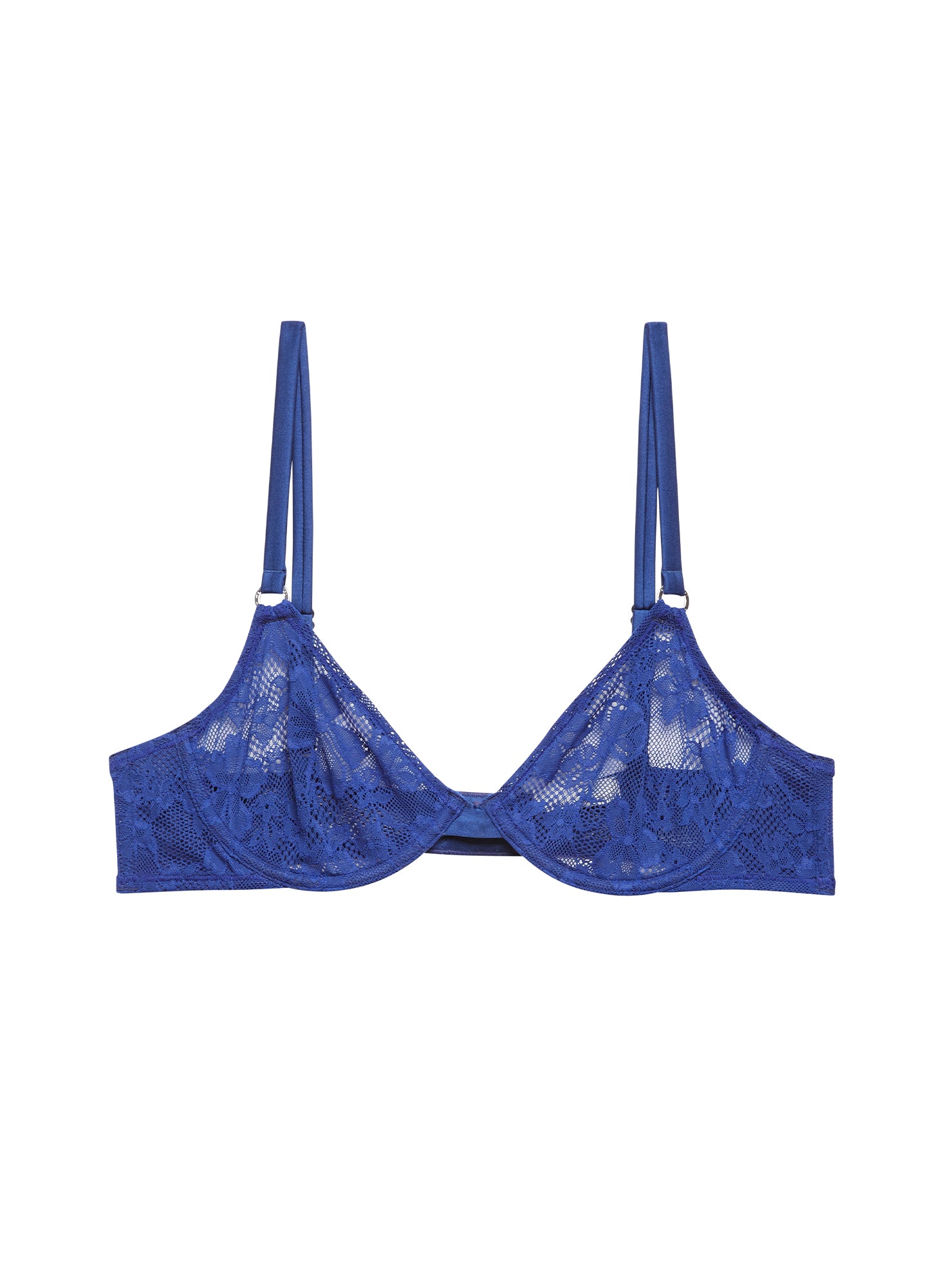 Fleur du Mal Le Stretch Lace Demi Bra