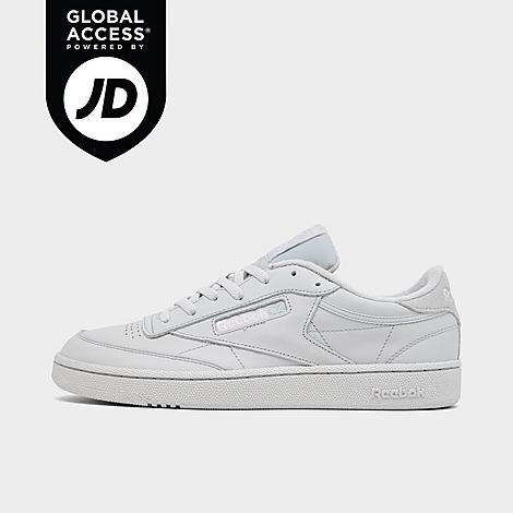 Reebok Men's Club C 85 Casual Shoes in White/Optimum Blue Size: 7.5