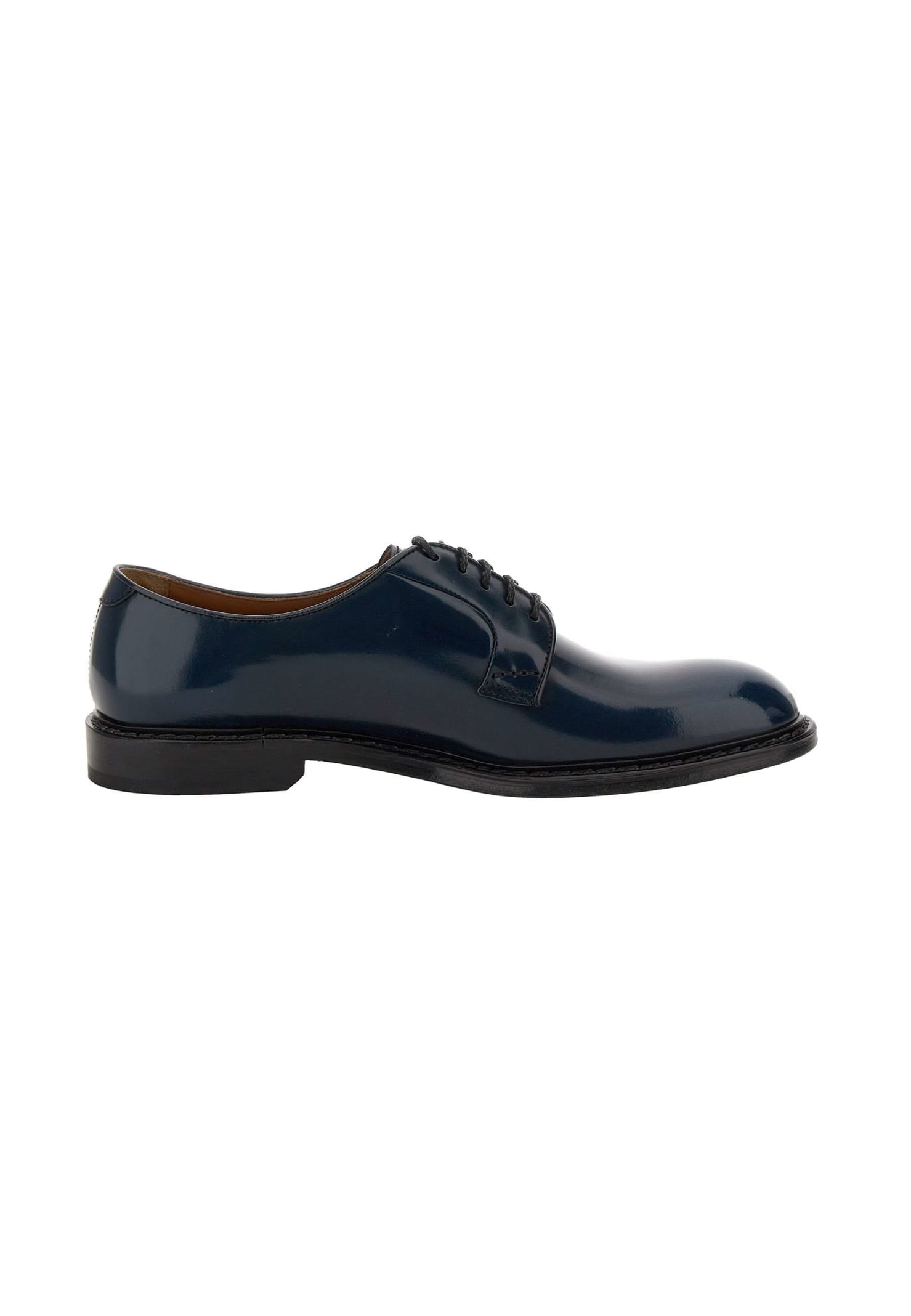 Doucal's Derby Leather Lace-up Shoes