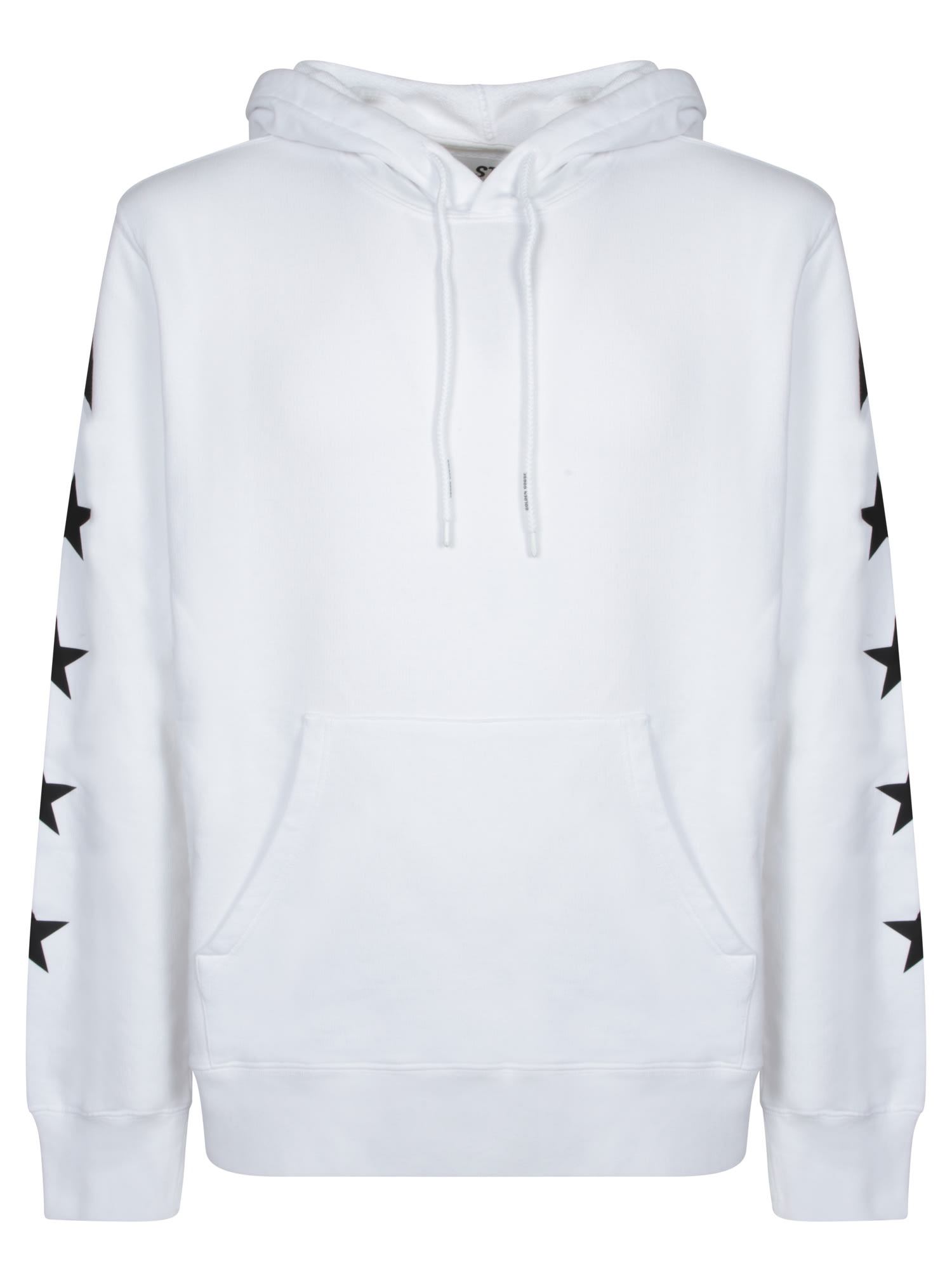 Golden Goose Alighiero Star White Hoodie