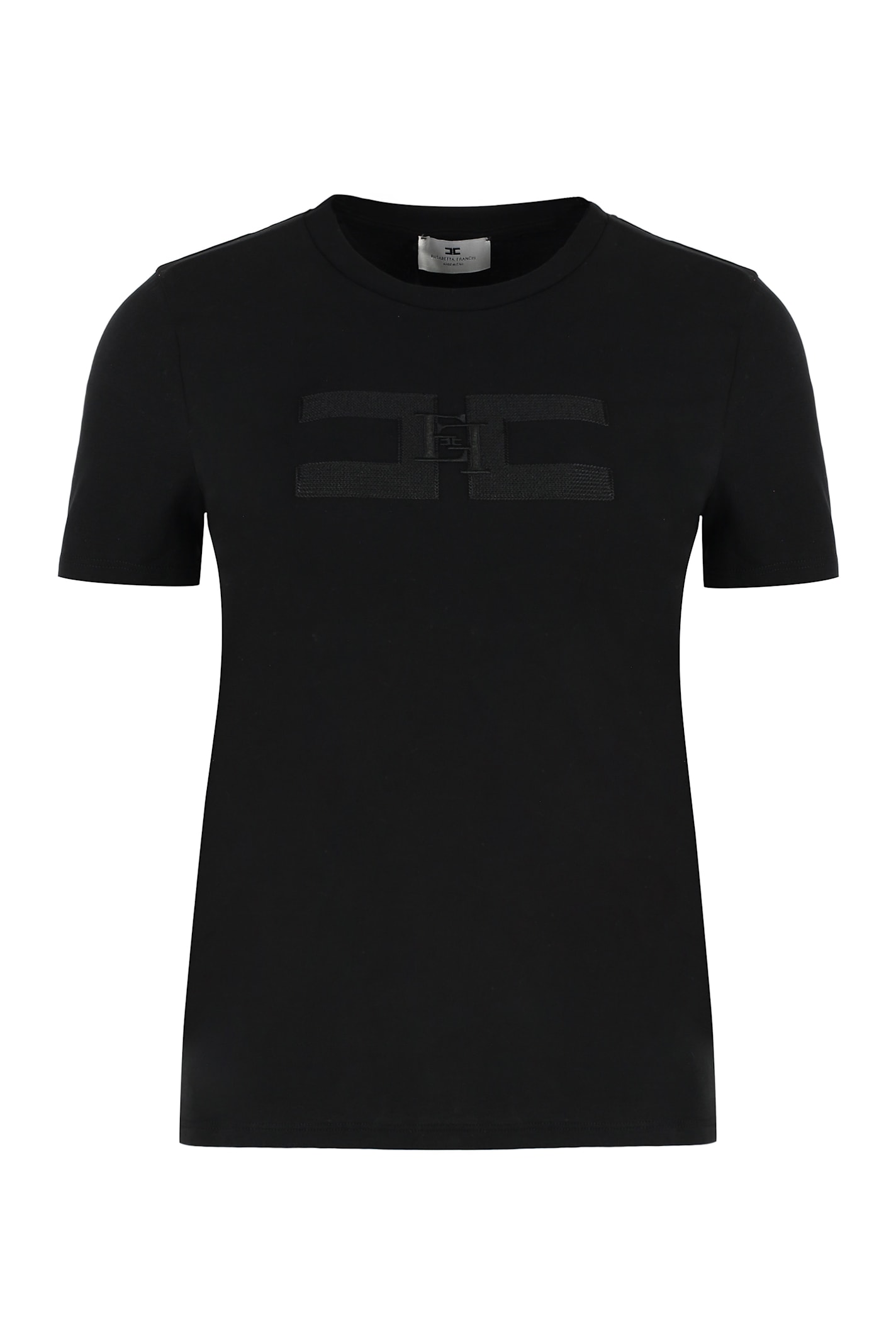 Elisabetta Franchi Cotton Crew-neck T-shirt