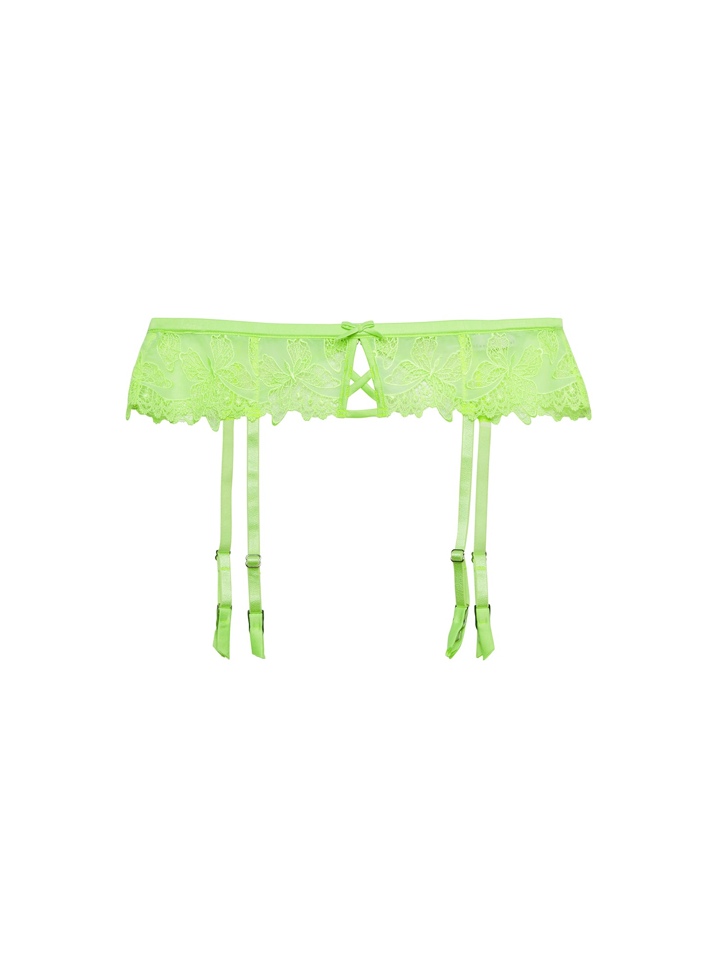 Fleur du Mal Papillon Garter Belt