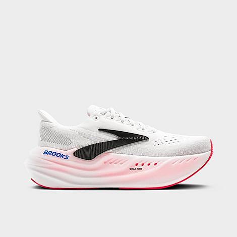 Brooks Women's Glycerin Max Running Shoes in White/Black/Diva Pink Size: 10.5