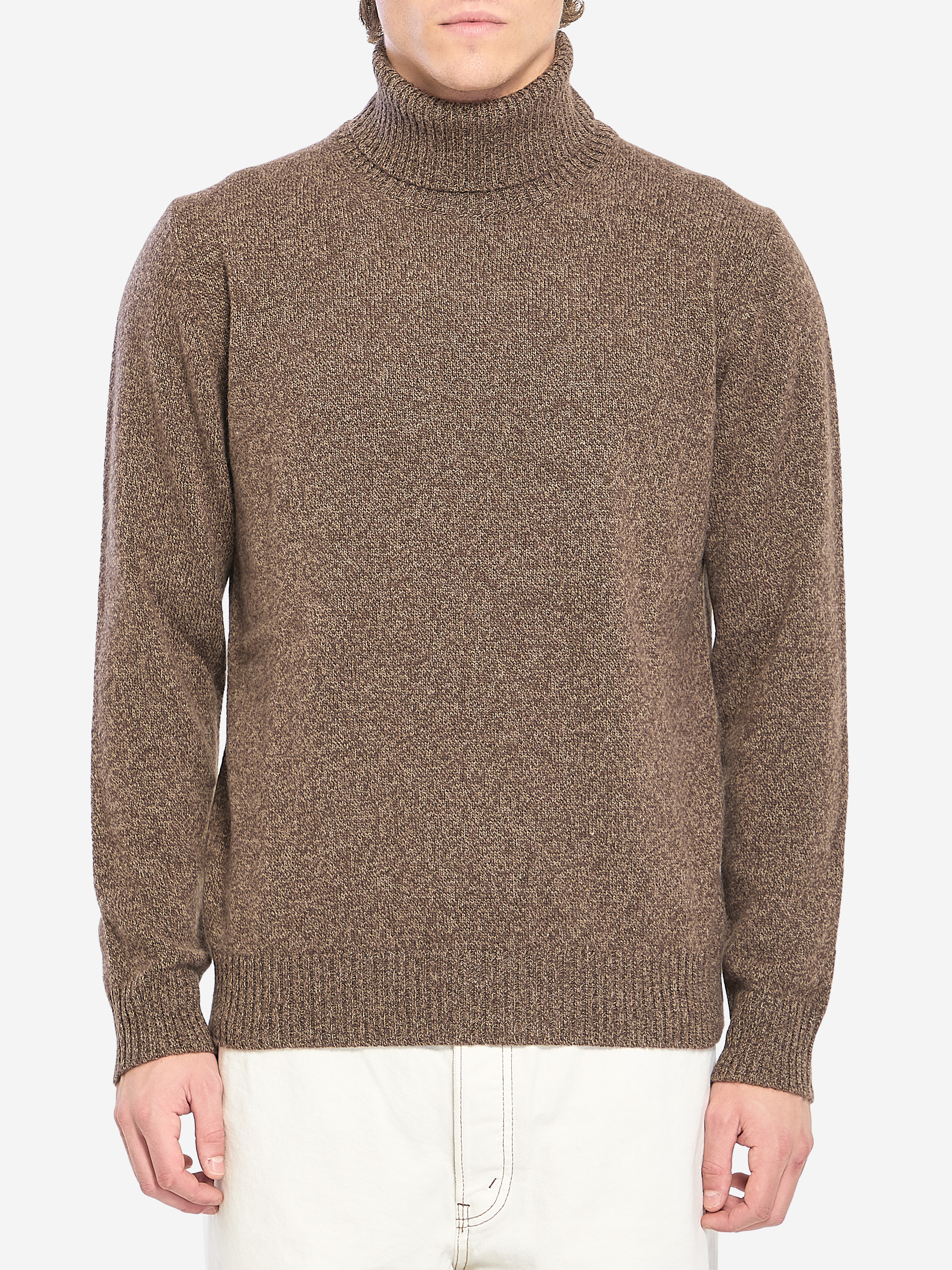 Mouline turtleneck sweater