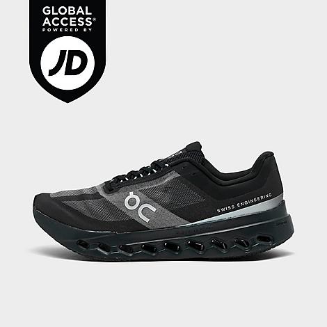 On Men's Cloudsurfer Next Running Shoes in Black/Eclipse Size: 7.5