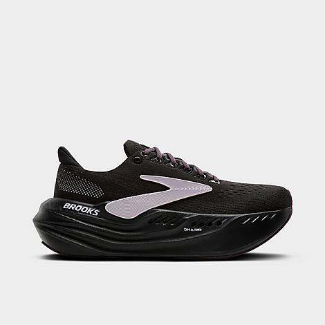 Brooks Women's Glycerin Max Running Shoes in Black/Orchid Ice/Grey Size: 9.5