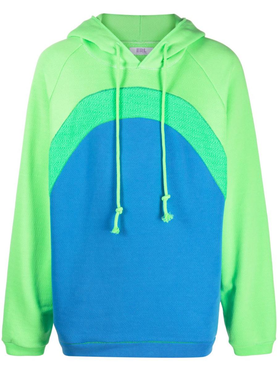 Erl Unisex Rainbow Hoodie Knit Clothing