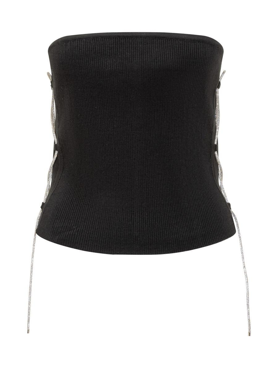 Giuseppe Di Morabito Top With Rhinestones