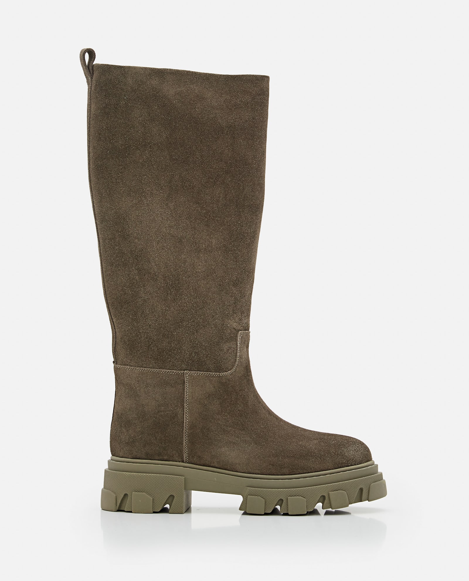GIA BORGHINI Stivali Combat In Suede