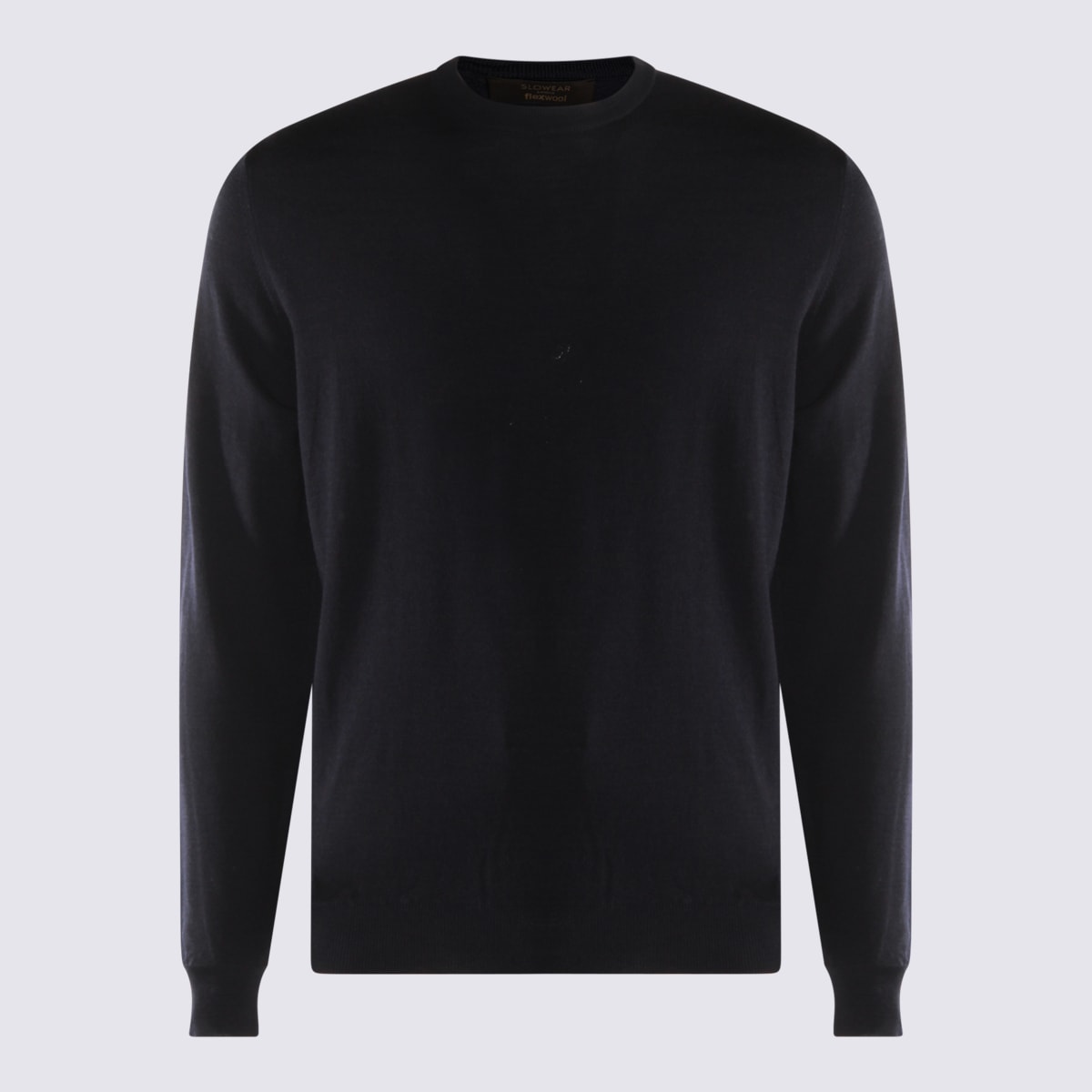 Zanone Dark Blue Wool Knitwear