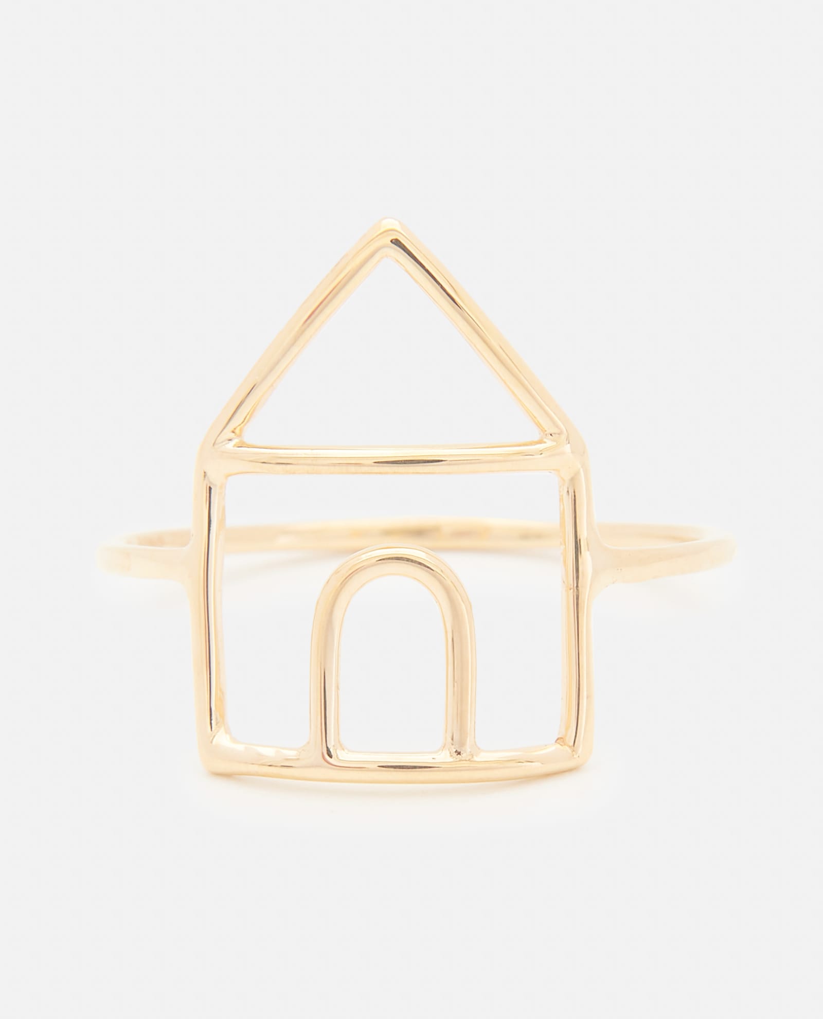 Aliita Casita Pura Yellow Gold Ring