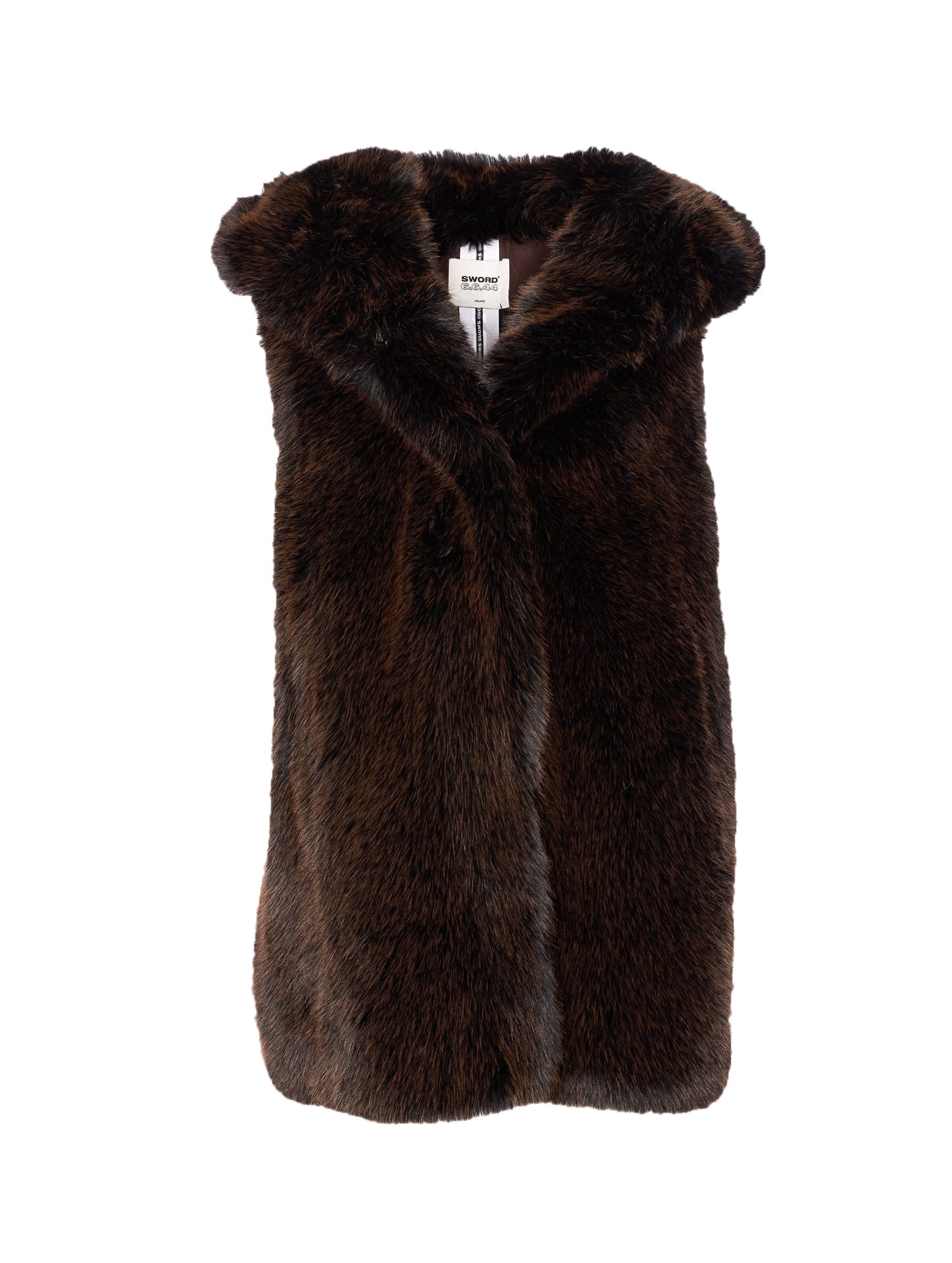 S. W.O. R.D 6.6.44 Faux Fur Vest