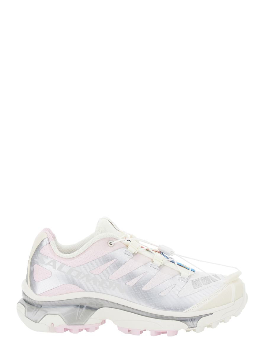 'Xt-4 Og' Pink Low Top Sneakers With Mesh Panels In Fabric Unisex
