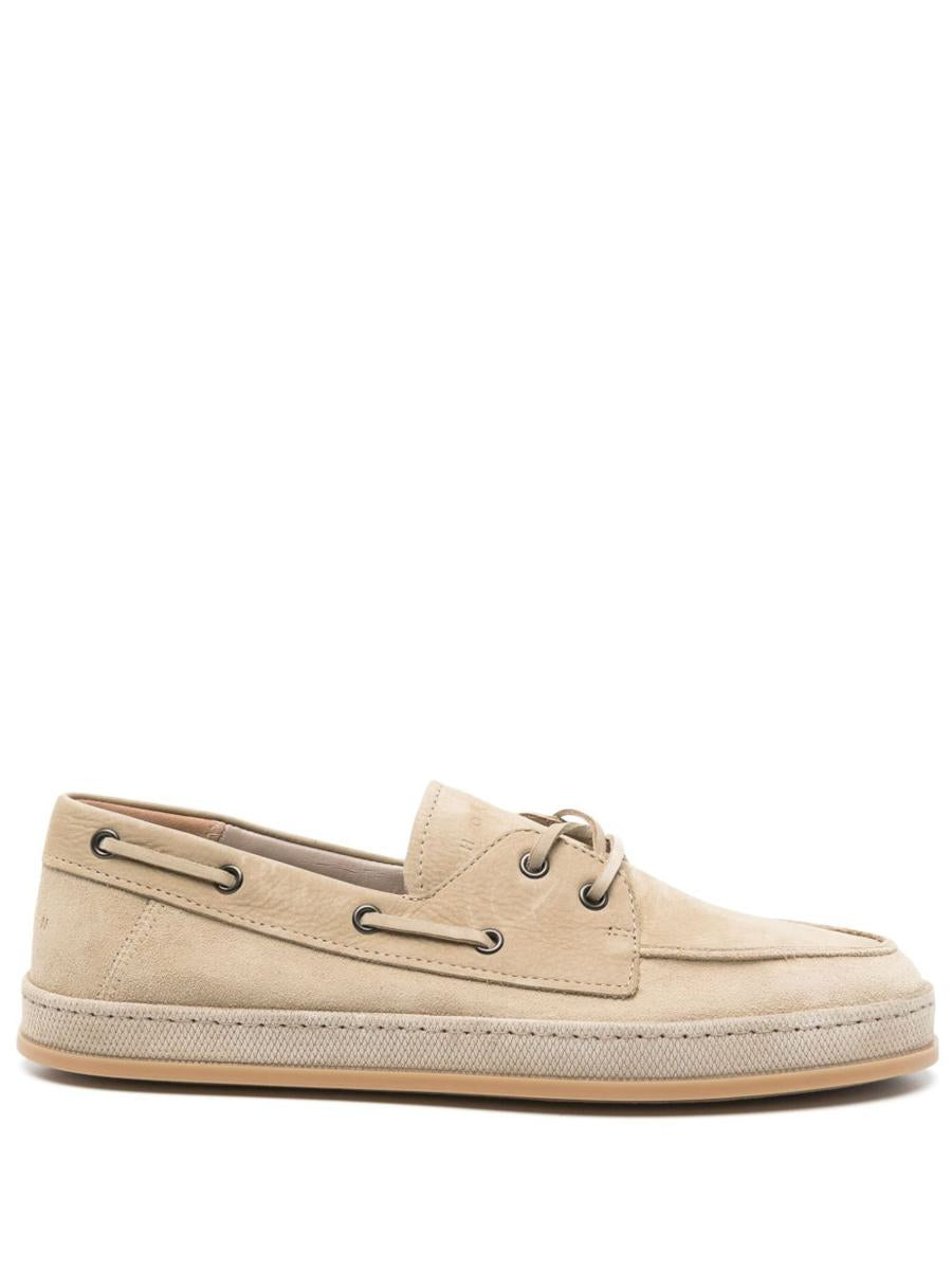 Hogan H683 Boat Loafer In Calf Leather