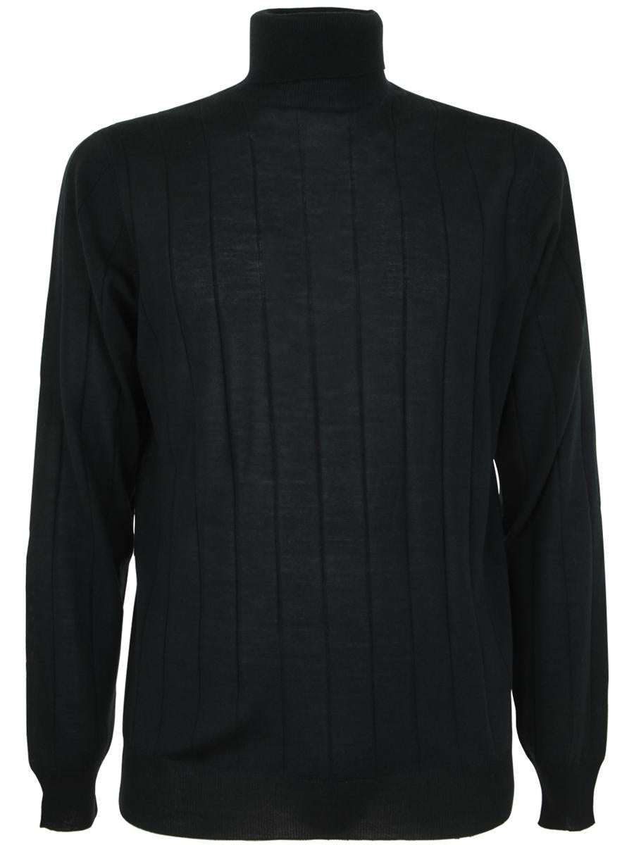 Filippo De Laurentiis Royal Merino Long Sleeves Turtle Neck Sweater Clothing