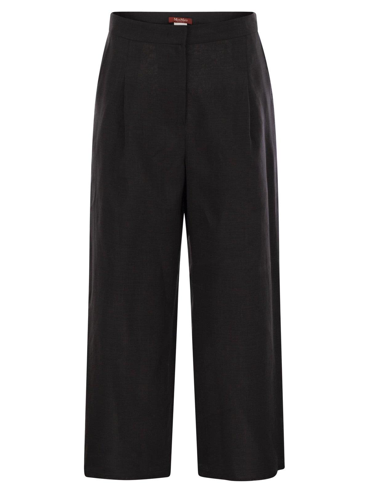 Max Mara Studio Dazzy Wide Leg Trousers