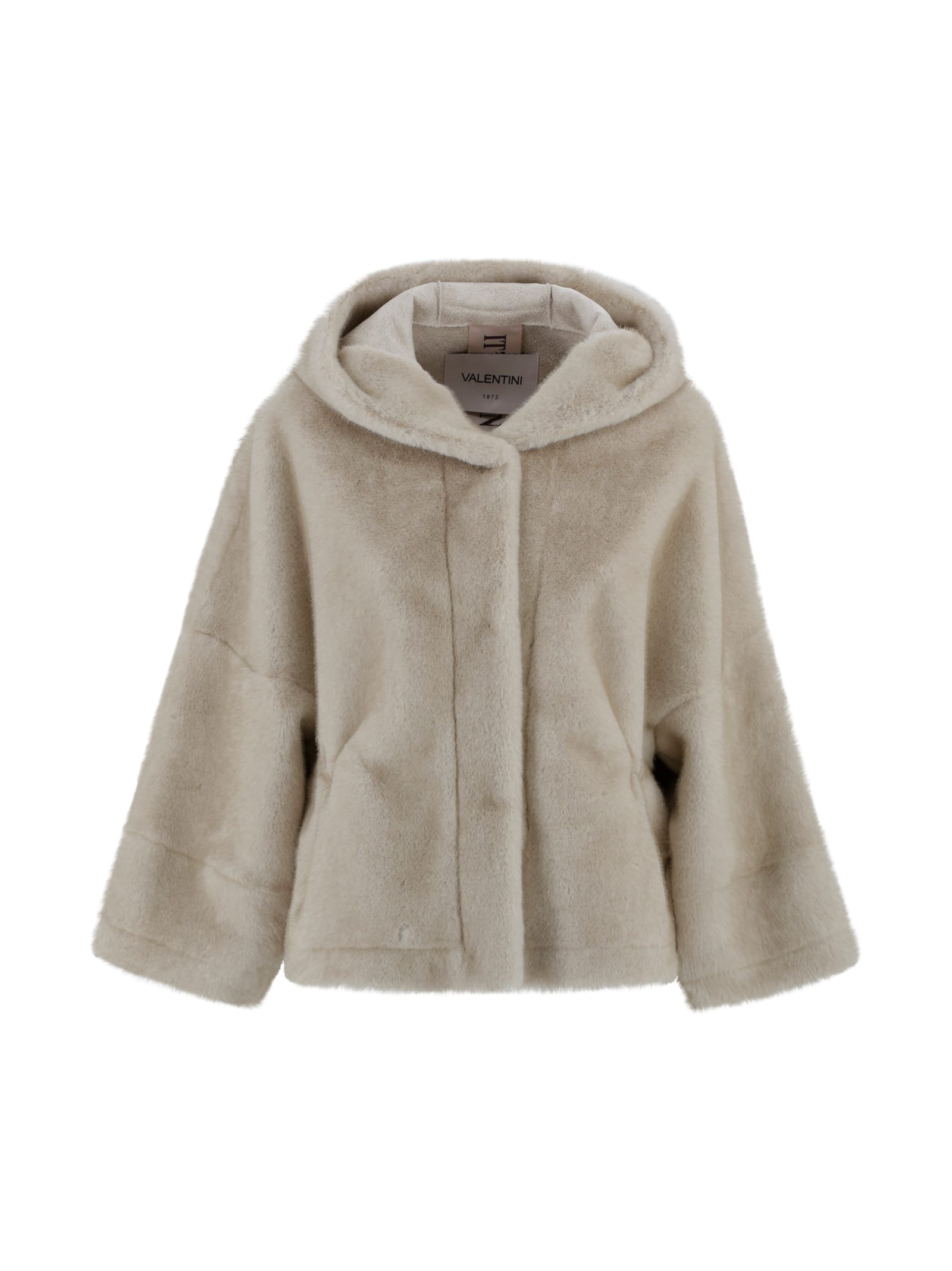 Valentini 1972 Jacket With Faux Fur Hood.