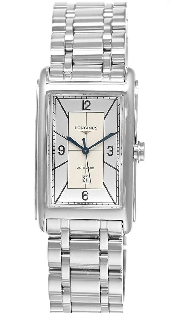 LONGINES Dolce Vita Automatic SS 28.2x47MM Silver Dial Men's Watch L5.767.4.73.6 / L57674736