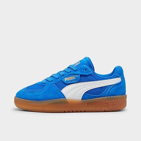 PUMA Women's Palermo LaModa Vintage Casual Shoes in Hyperlink Blue/Gum Size: 5.5