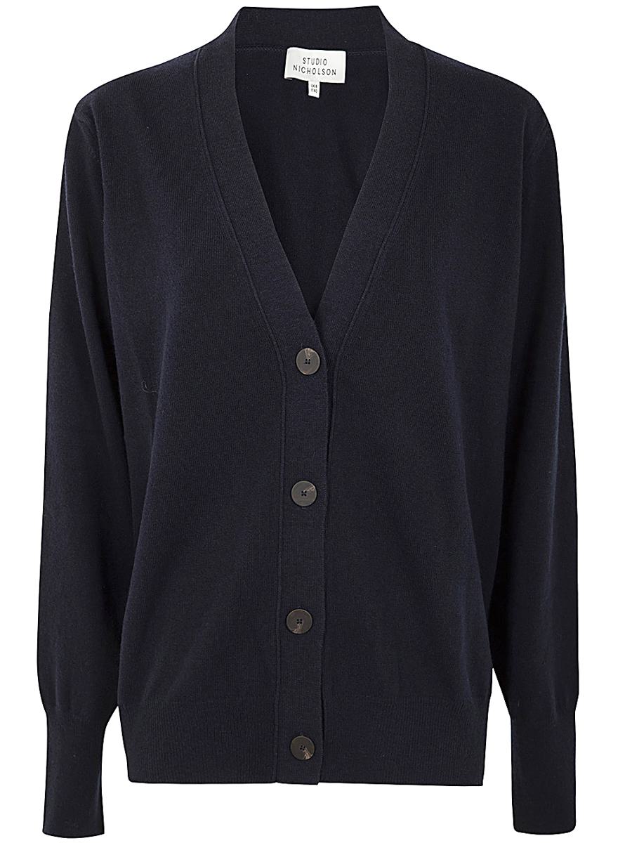 Studio Nicholson 12Gg Cardigan Clothing