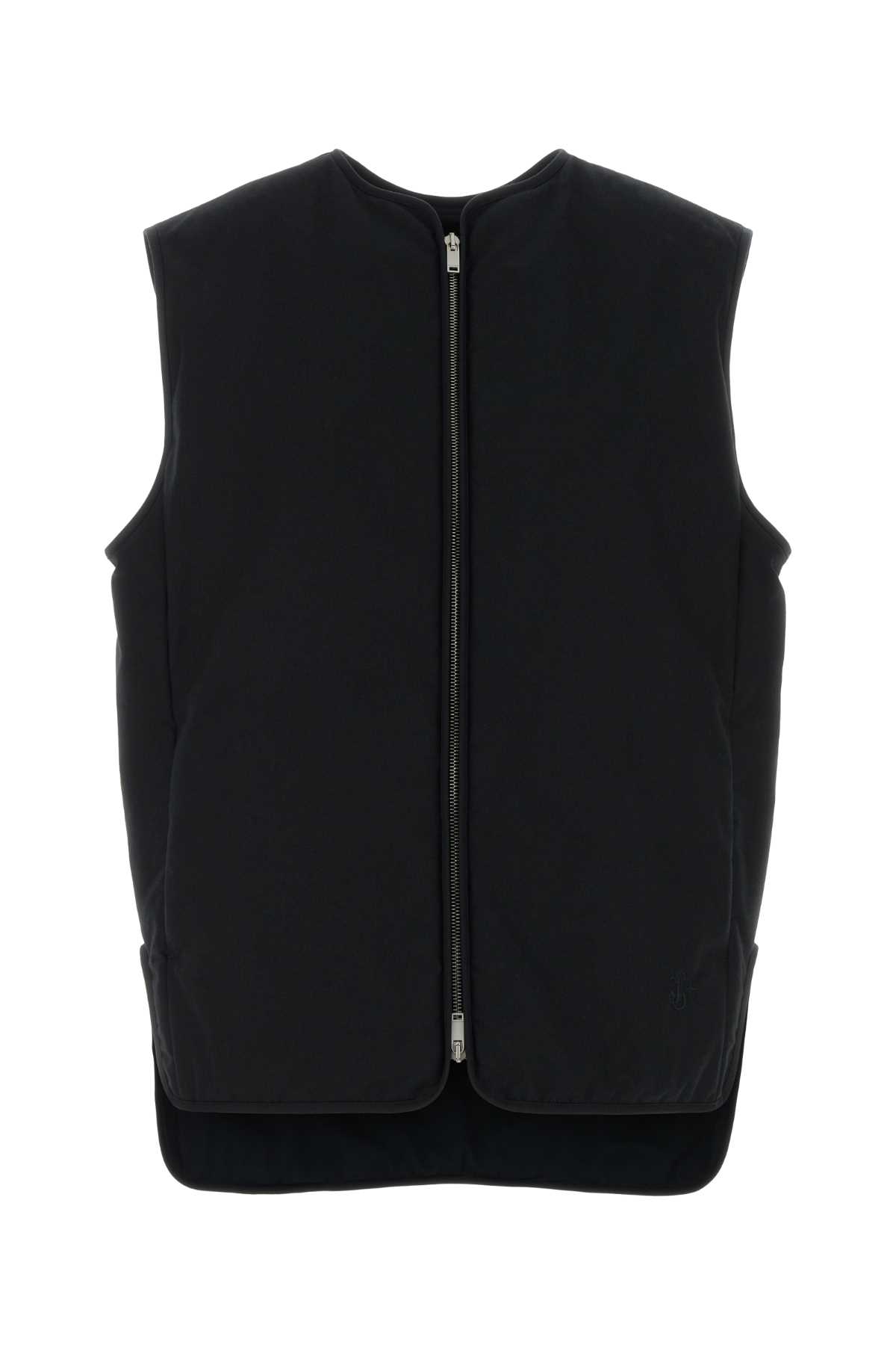 Jil Sander Black Cotton Vest