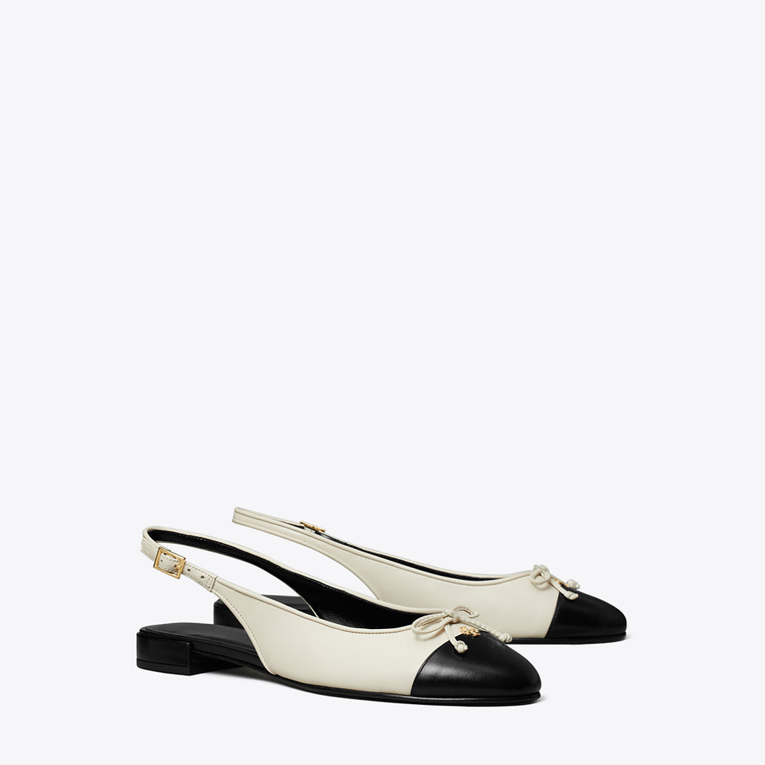 Tory Burch Cap-Toe Slingback