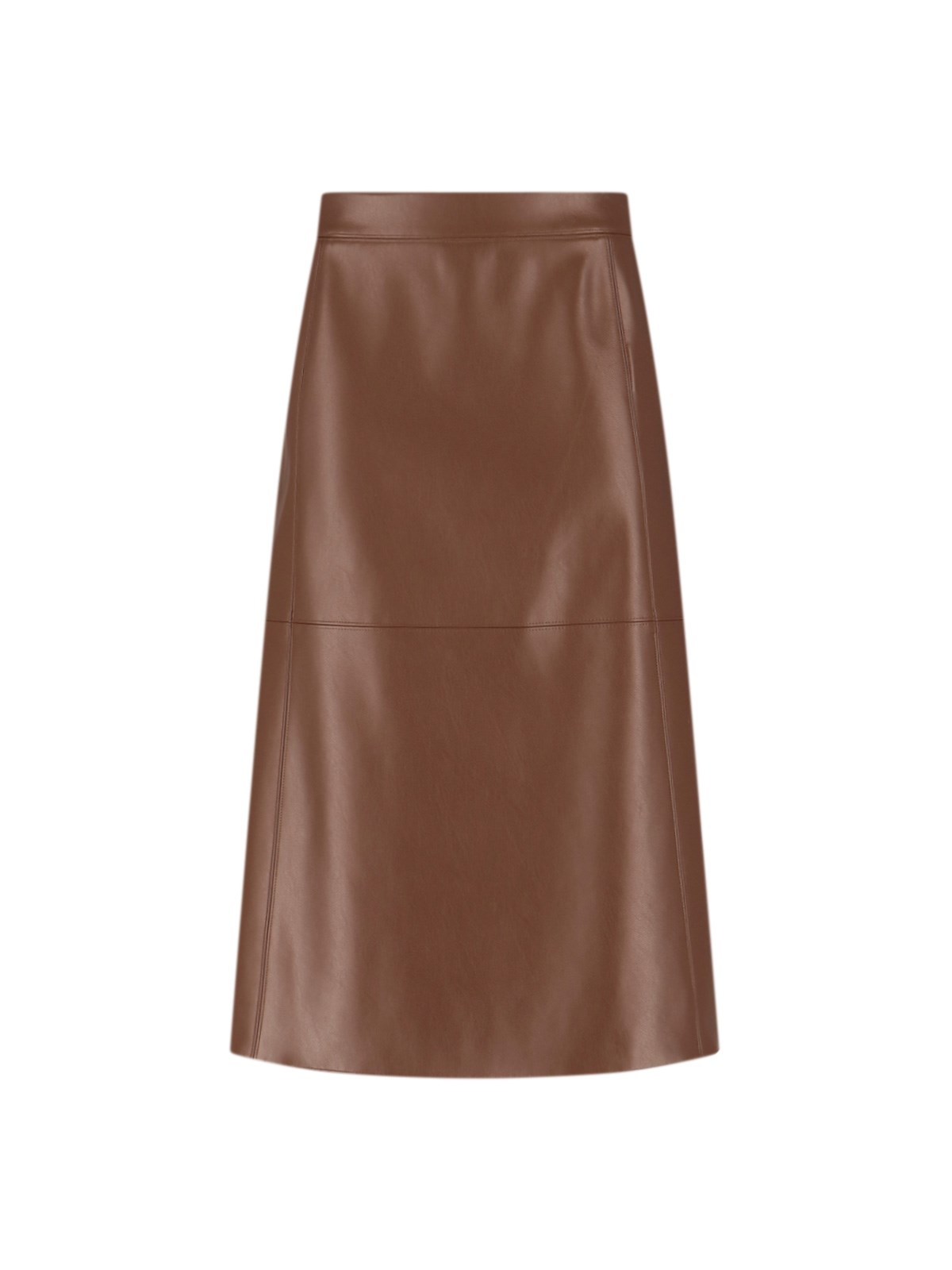 'S Max Mara Faux Leather Midi Skirt