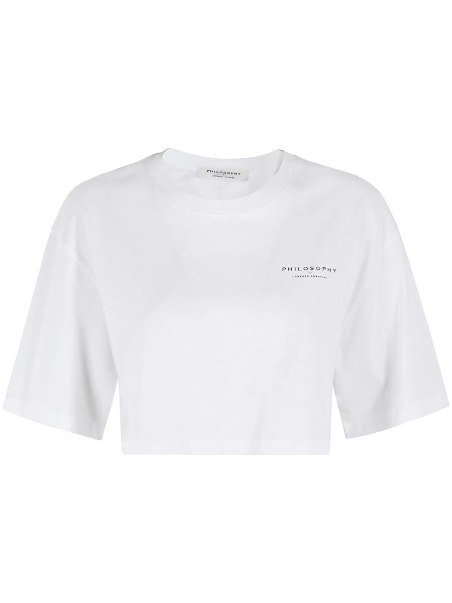 Philosophy Di Lorenzo Serafini Recycled Organic Jersey T-Shirt Clothing