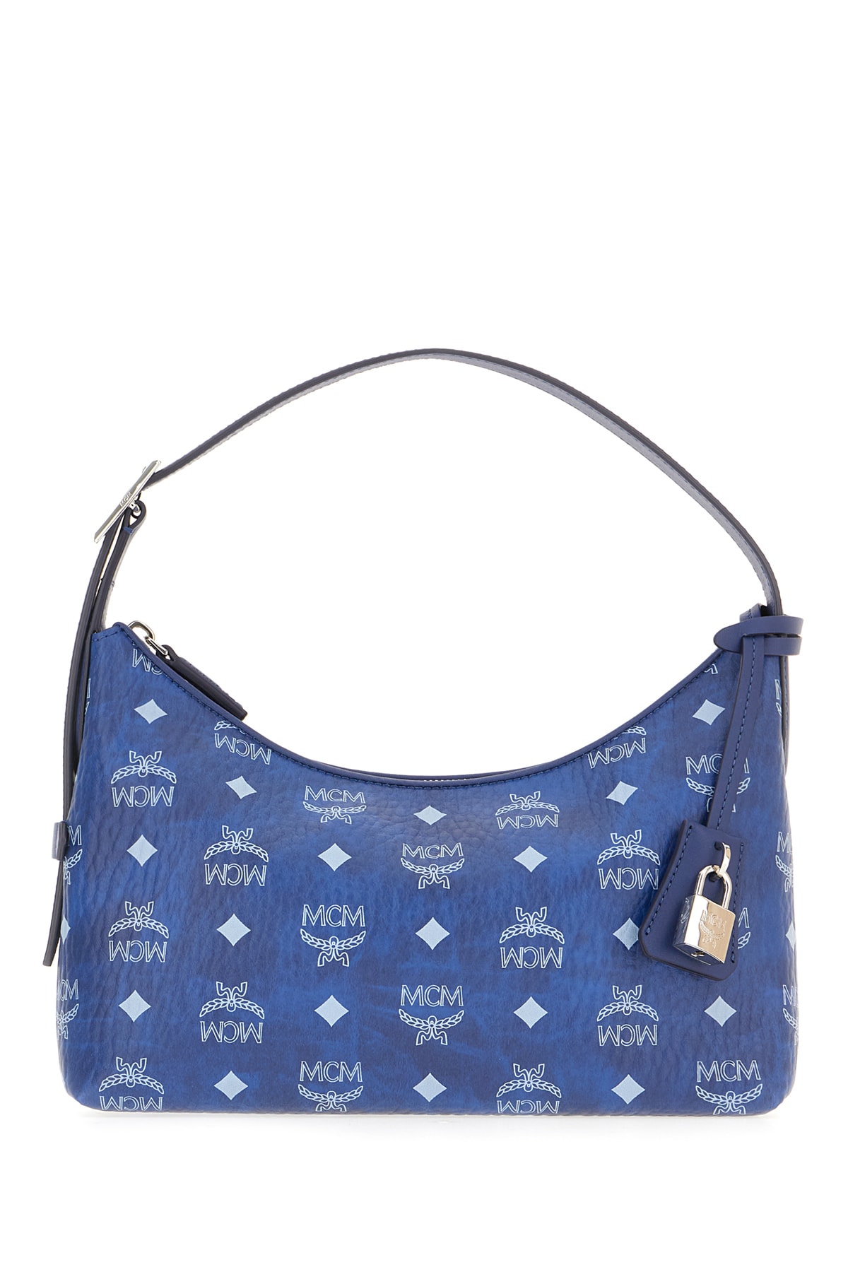 MCM Printed Synthetic Leather Shoulder Bag