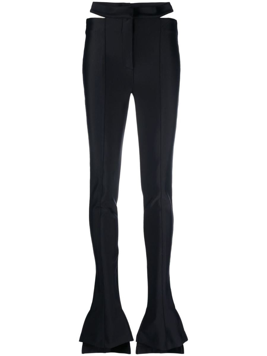 Mugler Flared Stretch Trousers