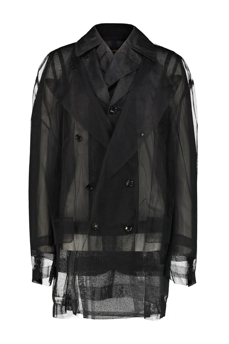 Comme Des Garçons Double-Breasted Caban Clothing