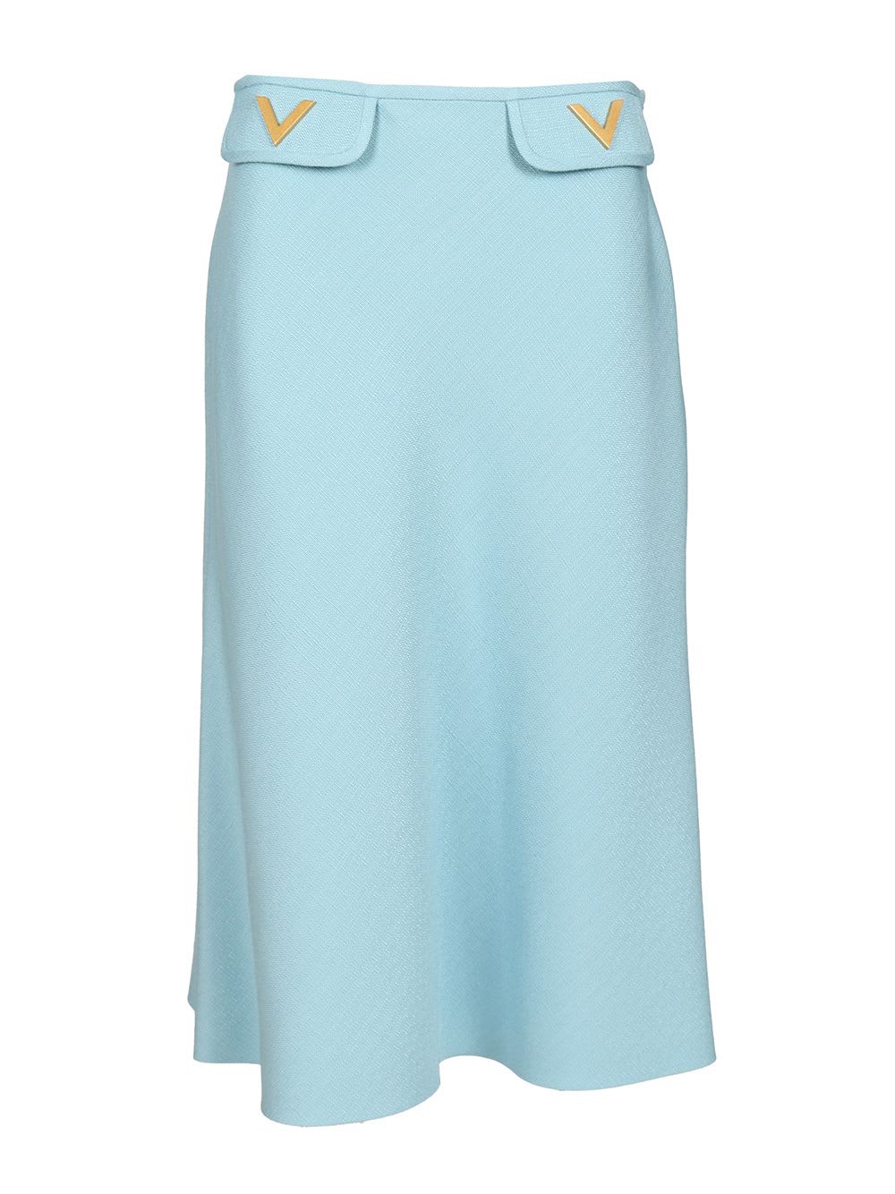 Valentino Look 13 - Skirt Solid Viscose Canvas