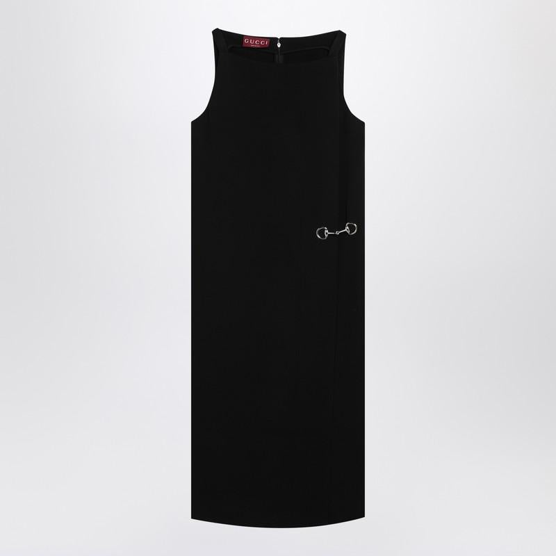 Gucci Sablé Dress With Horsebit