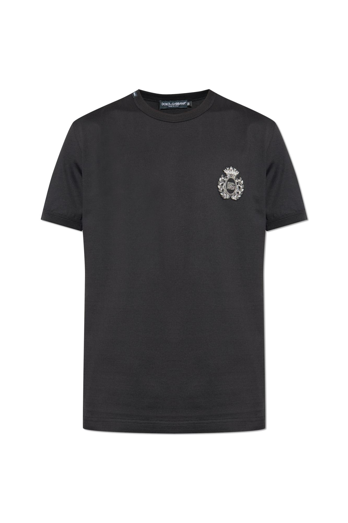 Dolce & Gabbana T-shirt With An Applique