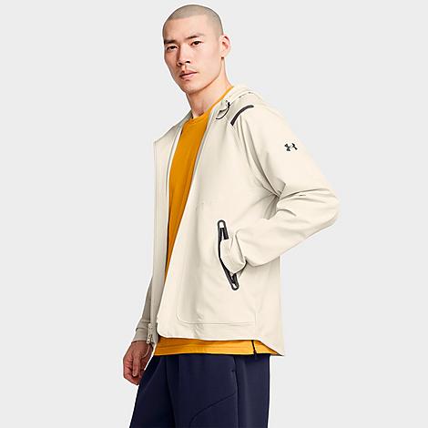 Under Armour Men's Unstoppable Jacket in Summit White/Black Size: Small