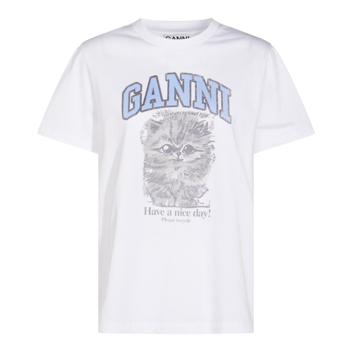 Ganni T-Shirts And Polos