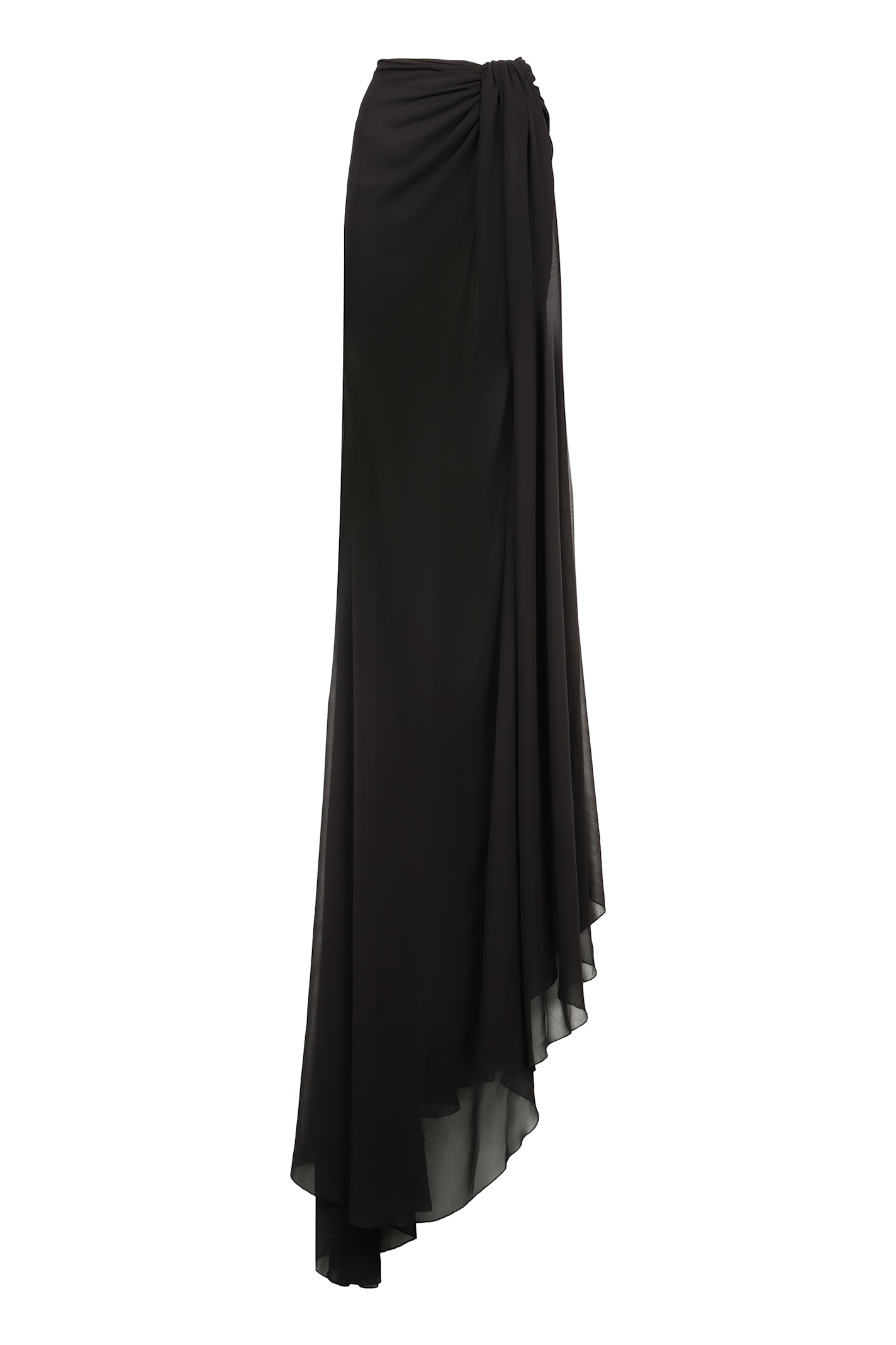 Monot Skirt With Draping