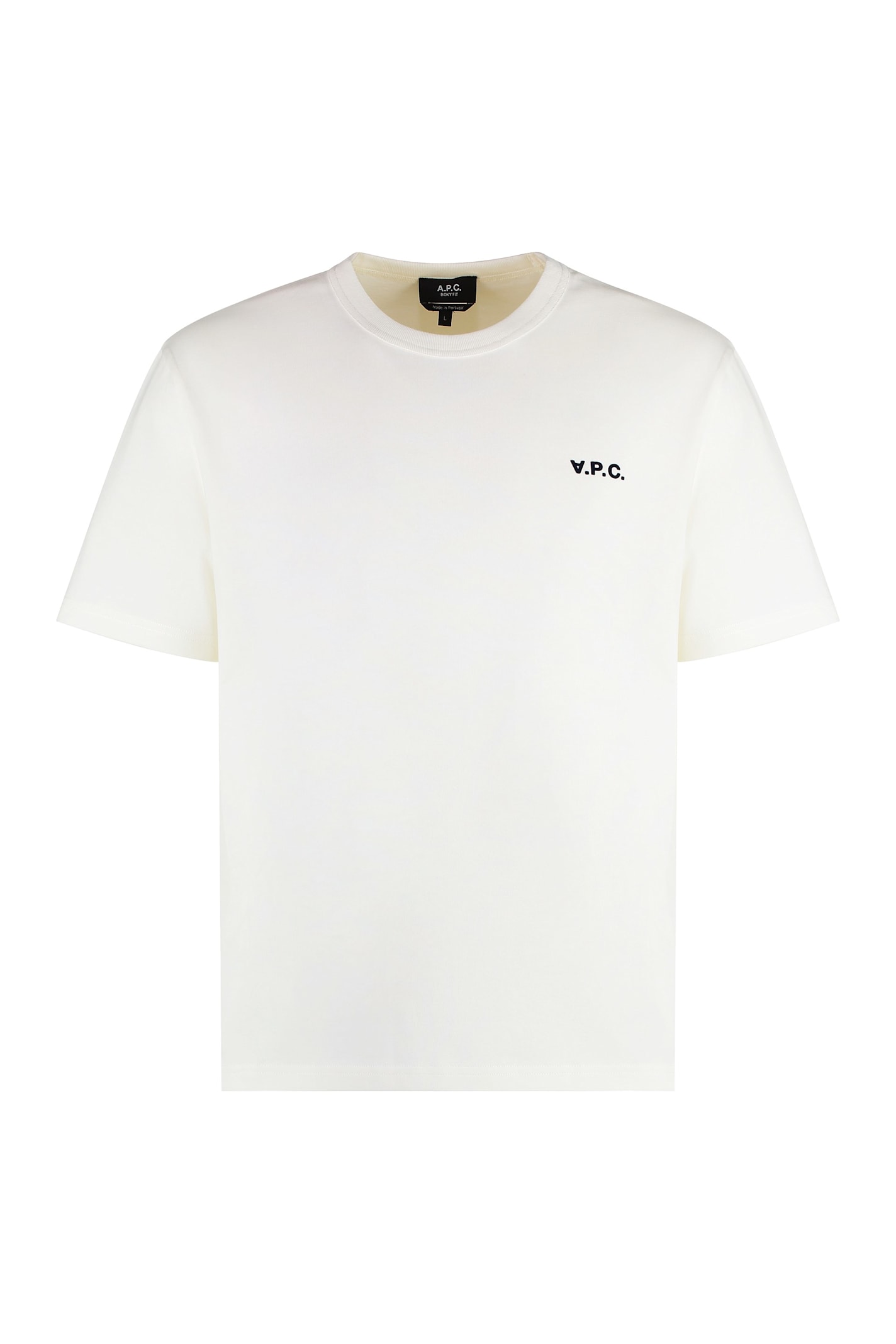 A. P.C. Boxy Petit Vpc Cotton Crew-neck T-shirt