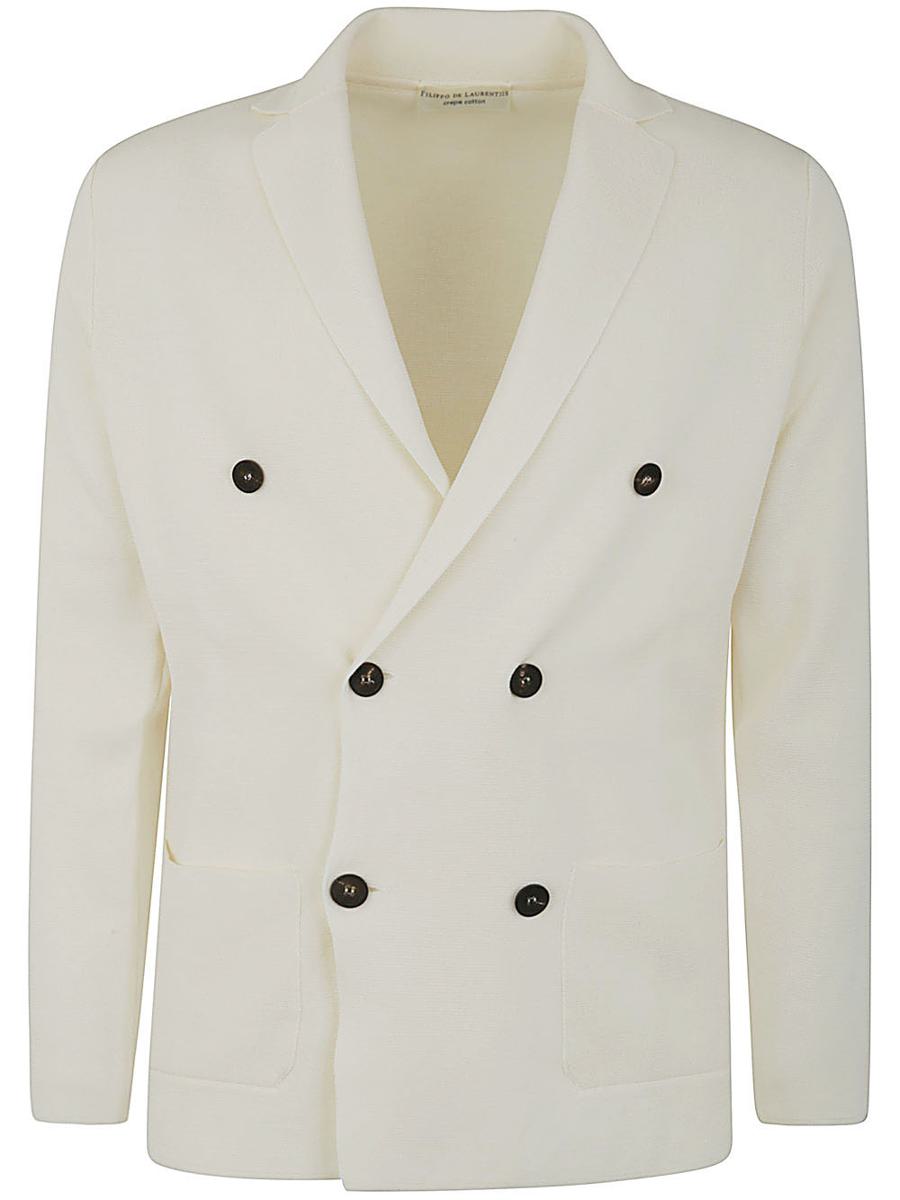 Filippo De Laurentiis Double Breasted Jacket Clothing