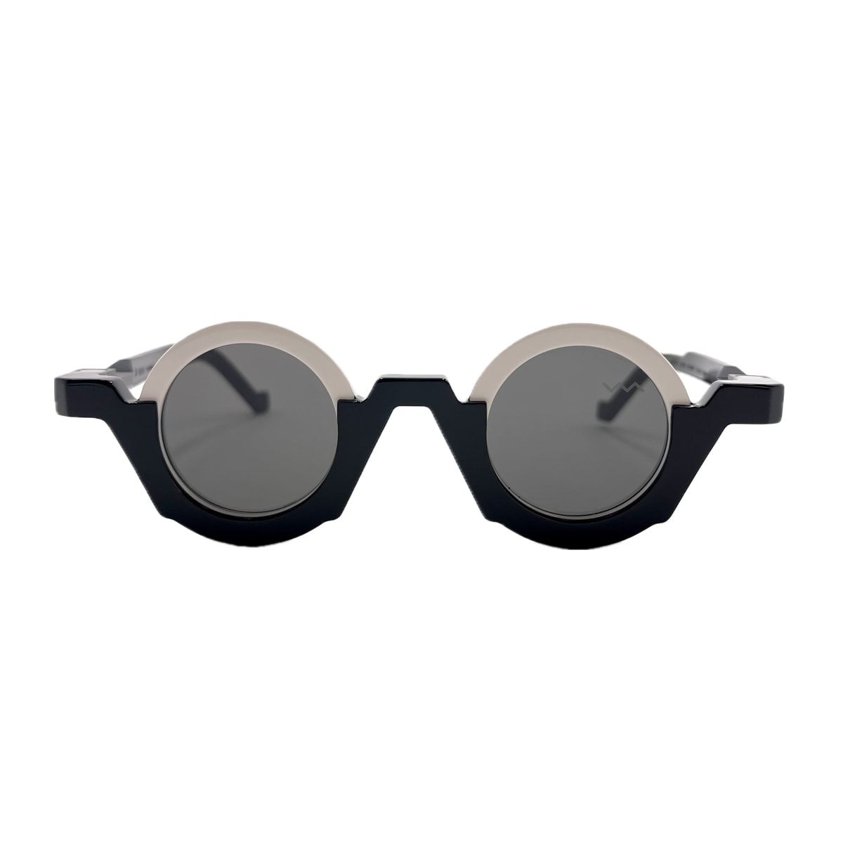 Vava Eyewear Wl0080 White Label Black/white Sunglasses