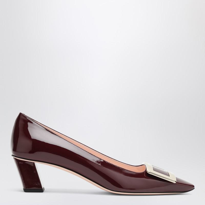 Roger Vivier Belle Vivier Patent Bordeaux Décolletés