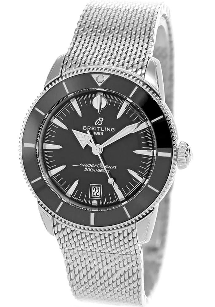 BREITLING Super Ocean Heritage B31 Automatic SS 42MM Black Dial Men's Watch AB3111241B1A1