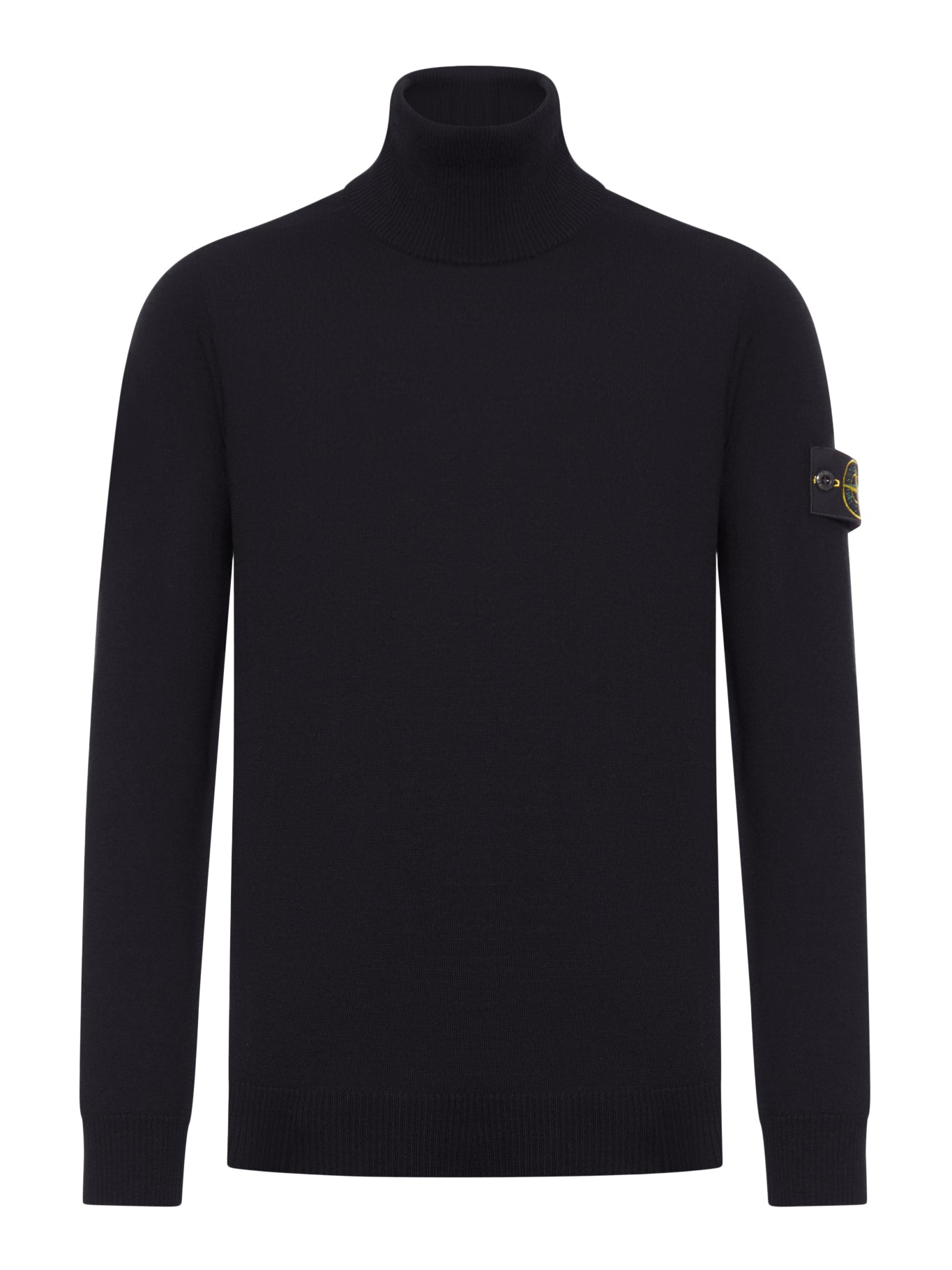 Stone Island 罗盘标志高领毛衣 男士